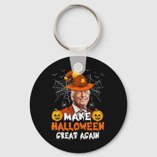 Chaveiro Faça o Halloween Grande Novamente Engraçado Trump