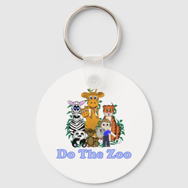 Chaveiro Faça o zoológico (Frente)