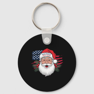 Chaveiro Faça Um Excelente De Natal Novamente Xmas Trump Me
