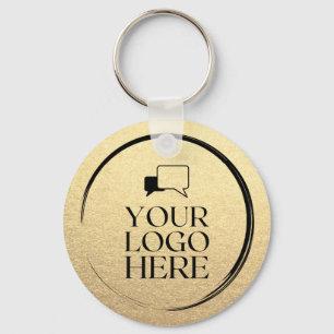 Chaveiro Faça uma Dourada simples e personalizada para seu 