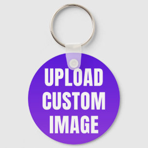 Chaveiro Faça upload de 2 imagens personalizadas - Adicione