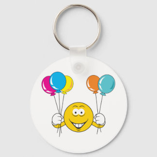 Chaveiro Face de Celebração dos Balões