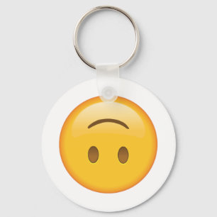 Chaveiro Face de cima para baixo - Emoji