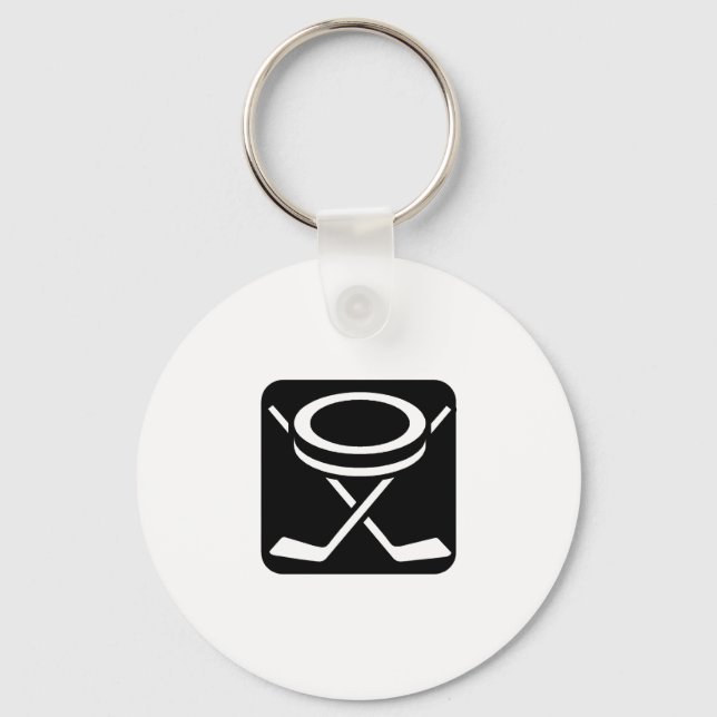 Chaveiro Face Off Puck (Frente)