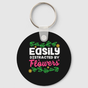 Chaveiro Facilmente distraído pela Flor