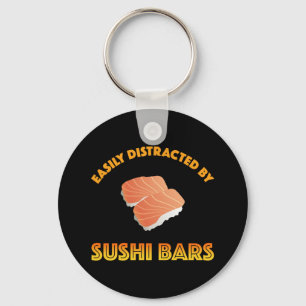 Chaveiro Facilmente Distraído Por Barras De Sushi