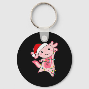 Chaveiro Fada de Natal Axolotl Luz de Natal Axolotl