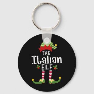 Chaveiro Fada de Natal Italiano Pijama Combinante Festa de