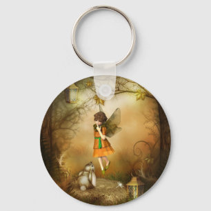 Chaveiro Fada de outono