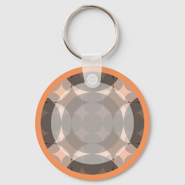 Chaveiro Fade Circle Grid de Kenneth Yoncich (Frente)