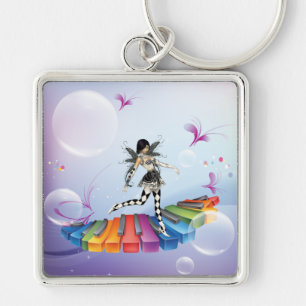 Chaveiro Faerie Musical do Teclado