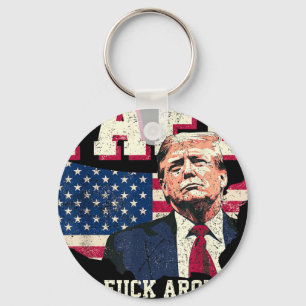 Chaveiro Fafo Trump Us American Map Flag