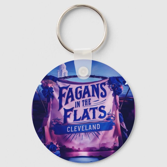 Chaveiro Fagans In The Flats Cleveland, Ohio (Frente)