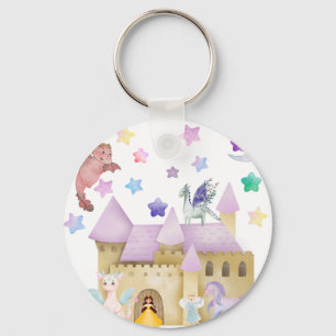 Chaveiro Fairy Princess Magical Castle, a favor