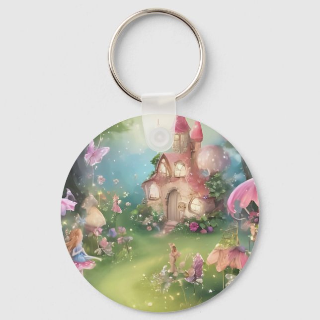 Chaveiro Fairy Wonderland a favor (Frente)
