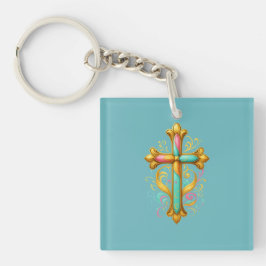 Chaveiro Faith Cross