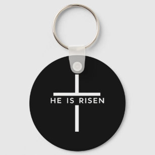 Chaveiro Faith Cross Jesus Resurreição Cristãos