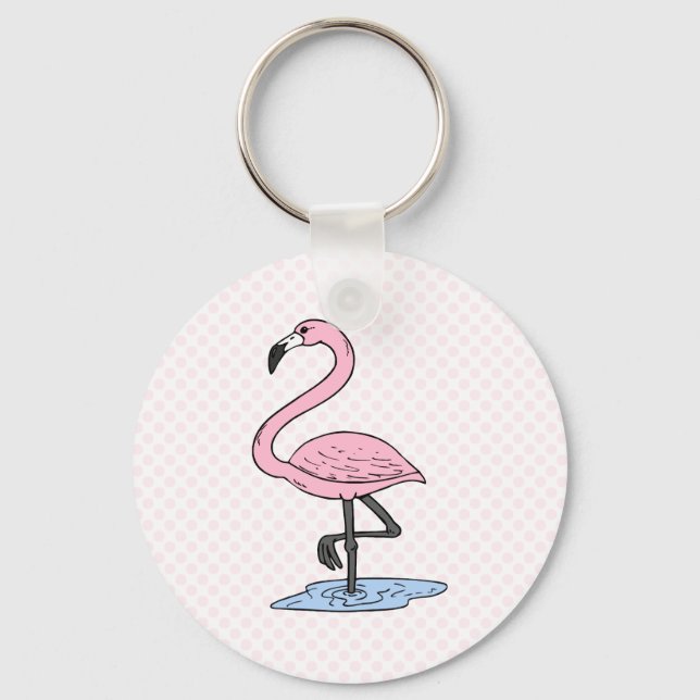Chaveiro Faith Flamingo (Frente)