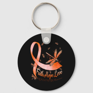 Chaveiro Faith Hope ama Rsd Crps Sensibilização Dragonfly
