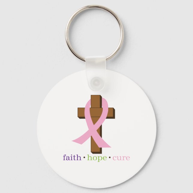 Chaveiro Faith Hope Cure (Frente)