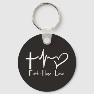 Chaveiro Faith Hope Love