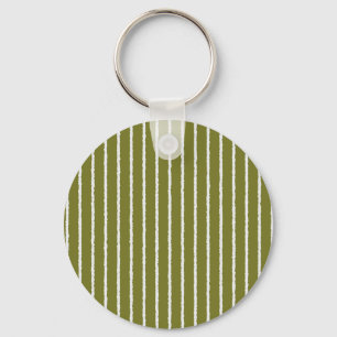 Chaveiro Faixa Verde-Oliva com Linhas Isoladas