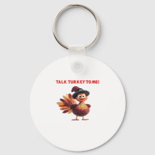 Chaveiro Fale Com A Turquia Comigo Engraçado Design de Ação