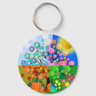 Chaveiro Fall de inverno com Primavera de Verão da Estação 