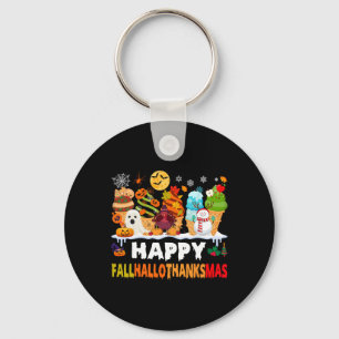 Chaveiro Fall Halloween Ação de Graças Feliz Hallot