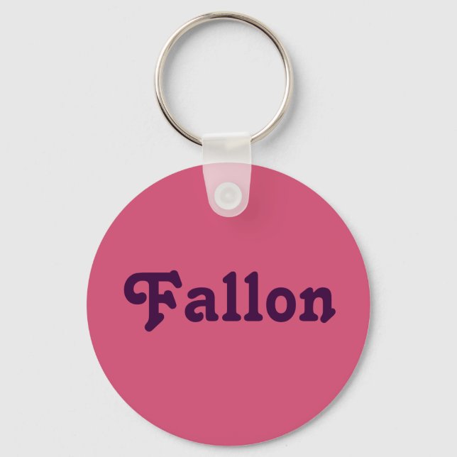 Chaveiro Fallon de cadeia de teclas (Frente)