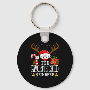 Chaveiro Fam da Criança Favorita Correspondente ao Natal Re
