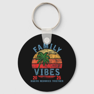 Chaveiro Família 2025 Vibes - Fazer De Férias De Reunião Da
