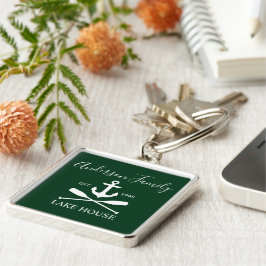 Chaveiro Família Anchor Oars, Lago Náutico Verde