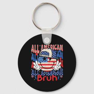 Chaveiro Família Bruh Matching Americana 4 De Julho De Amer