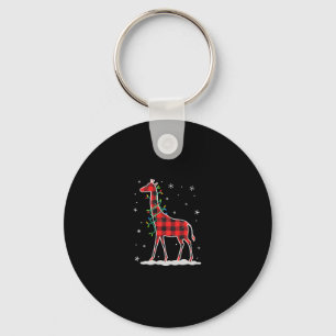 Chaveiro Família Buffalo Xadrez Correspondente Girafa Natal