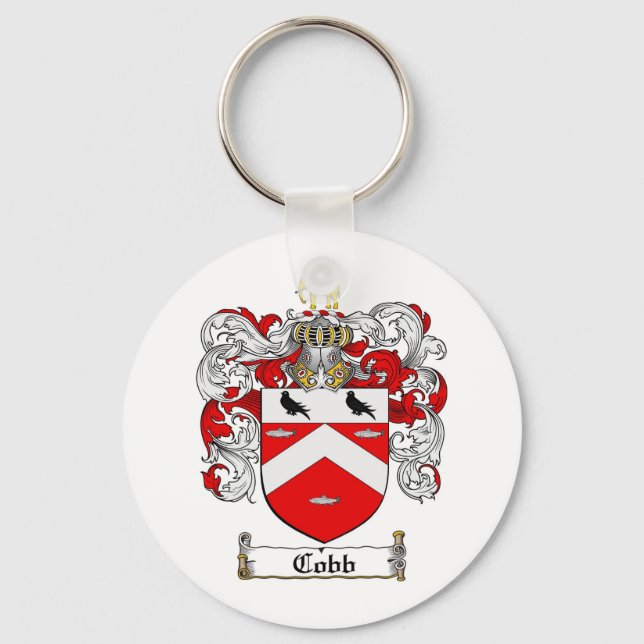CHAVEIRO FAMÍLIA COBB CREST - CASACO DE ARMAS COBB (Frente)