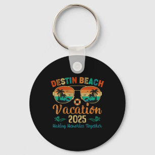 Chaveiro Família de Amigos 2025 da Destin Beach Flórida