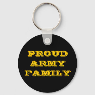 Chaveiro Família do Exército Orgânico da Cadeia-Chave