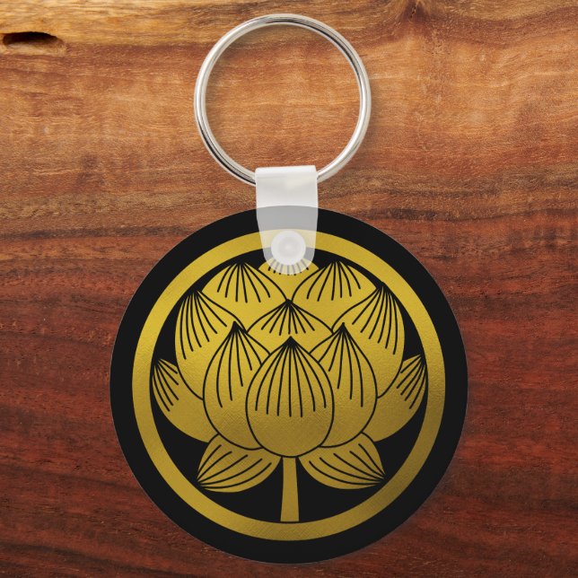 Chaveiro Família Japonesa Crest-Lotus (Frente)