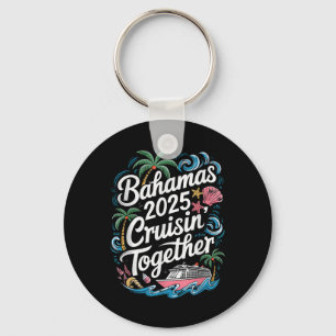 Chaveiro Família Verão Bahamas Cruzeiro Juntos 2025 Corresp