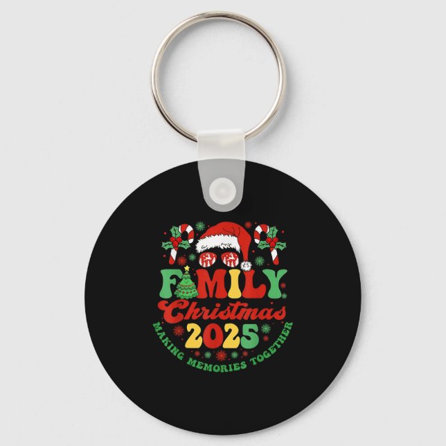 Chaveiro Family Christmas 2025 Making Memories Family Match (Frente)
