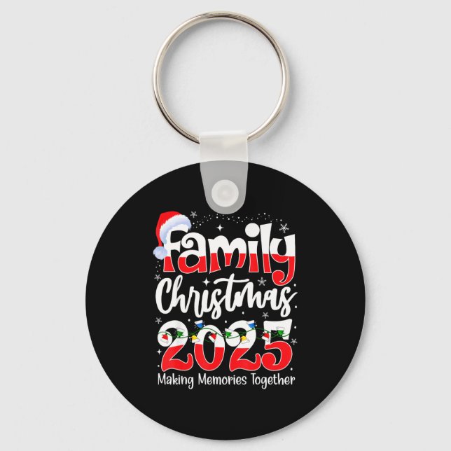 Chaveiro Family Christmas 2025 Matching Family Christmas 20 (Frente)
