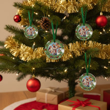 Family in the Snow Ornament & Keychain – Christmas