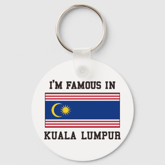 Chaveiro Famoso Em Kuala Lumpur (Frente)