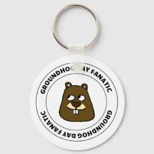 Chaveiro Fanático por Dia de Marmota