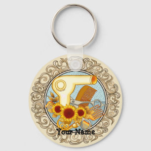 Chaveiro Fancy Sunflowers Esteticista
