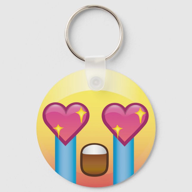 Chaveiro Fangirl Excitando Chorando Amor Feliz Emoji Chavei (Frente)