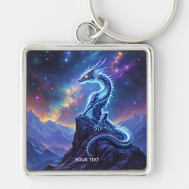 Chaveiro Fantasia Céus de Dragão Luz Estelar Fofa (Frente)
