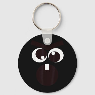Chaveiro Fantasia de Cenouras Assustadoras para o Halloween