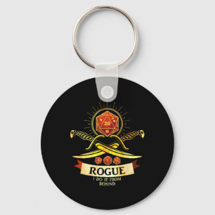 Chaveiro Fantasia de Gamer Rogue Rpg Cl